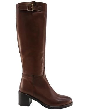 Sofia Len High Boots - Marrón