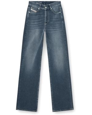 DIESEL Straight Fit Jeans - Blue