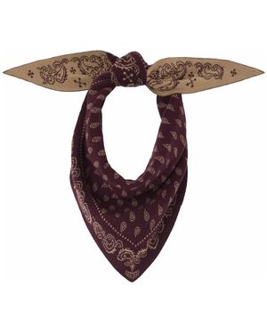 Guest In Residence Winter Scarves - Marrone