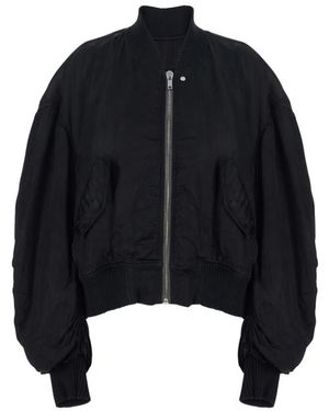 Rick Owens Bomber Jackets - Noir