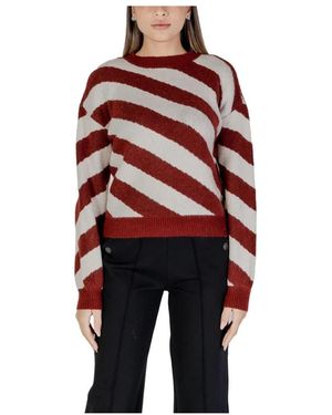 Vero Moda Round-Neck Knitwear - Rosso