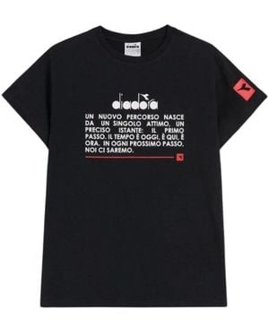 Diadora T-Shirts - Black