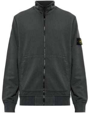 Stone Island Zip-Throughs - Gris