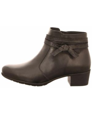 SOLIDUS Zwarte Comfortabele Schoenen - Bruin