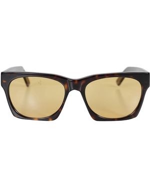 Facehide Accessoires ,Bruin ,Stijlvolle Uv-Bescherming Zonnebril