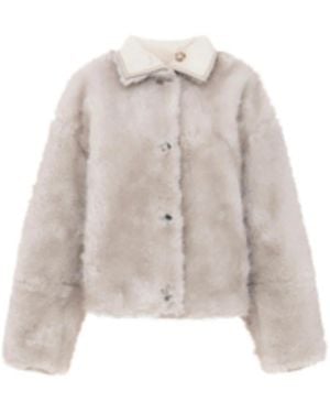 Urbancode Faux Fur & Shearling Jackets - Neutro