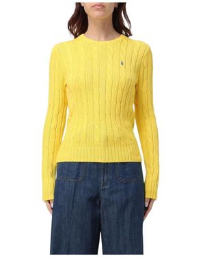 Polo Ralph Lauren Cable Strickpullover - Gelb