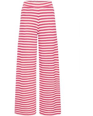 Ichi Wide Trousers - Rojo