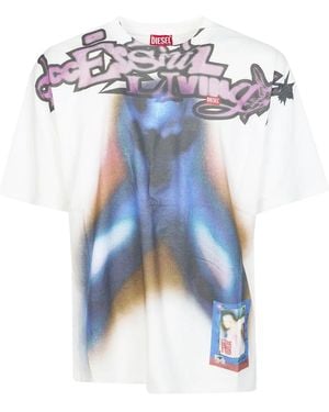 DIESEL T-Shirts - Blu