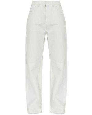 Ami Paris Straight Trousers - White