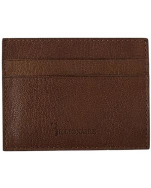 Billionaire Wallets & Cardholders - Marrone