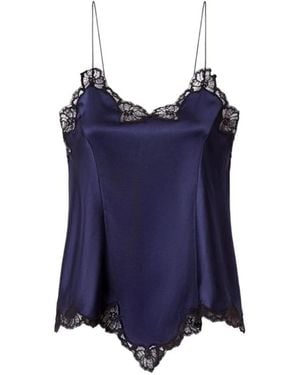 Isabel Marant Amael Seidentop - Blau