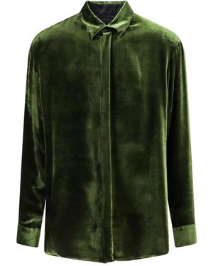 Giorgio Armani Casual Shirts - Green