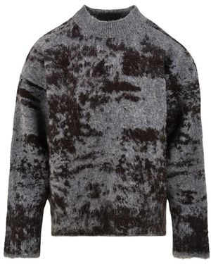 Akep Round-Neck Knitwear - Grey