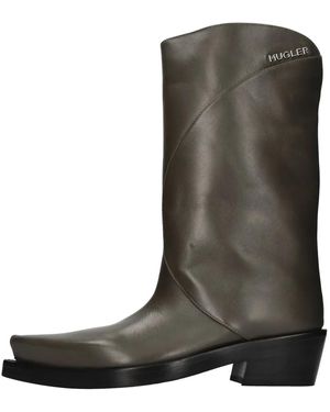 Mugler Cowboy Boots - Noir