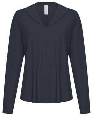 JAPANTKY Long Sleeve Tops - Blue