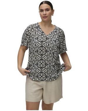 Vero Moda Tops ,Veelkleurig ,Vmcmenny Top - Grijs