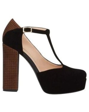 Lella Baldi Court Shoes - Black