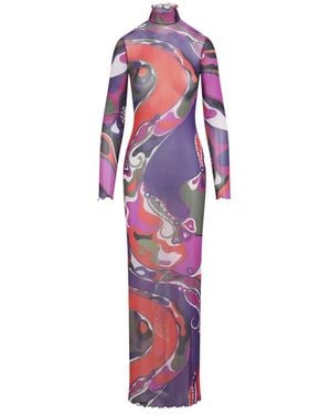 PUCCI Bunte Kleid Für Frauen Aw25 - Rot