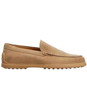 Tod's Pantofola Gomma 78L - Natur