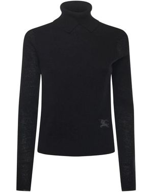 Burberry Turtlenecks - Negro
