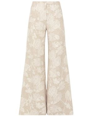 Blugirl Blumarine Wide Pants - Natural
