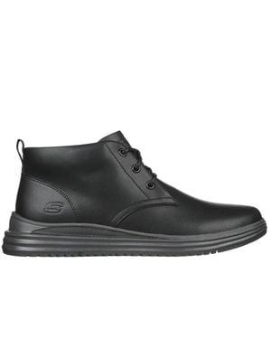Skechers Lace-Up Boots - Negro