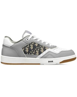 Dior Schoenen ,Grijs ,Slippers - Wit