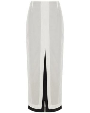 The Row Midi Skirts - Gris