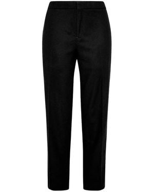 Philippe Model Straight Trousers - Black