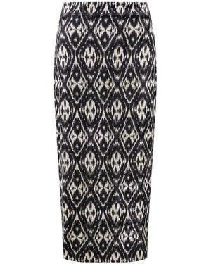 Pierre Louis Mascia Midi Skirts - Black