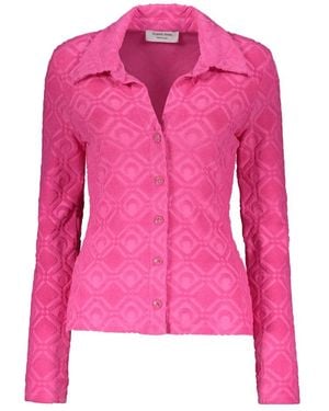 Marine Serre Shirts - Rose