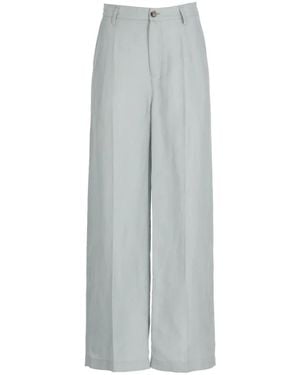 Woolrich Straight Trousers - Grigio