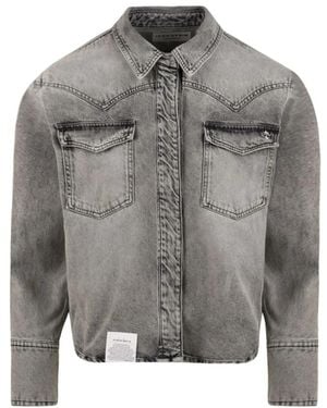 ICON DENIM Denim Jackets - Grey
