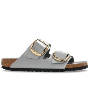 Birkenstock Sliders - White
