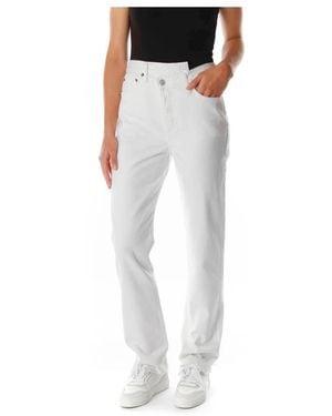 Agolde Jeans ,Wit ,Denim Straight Jeans