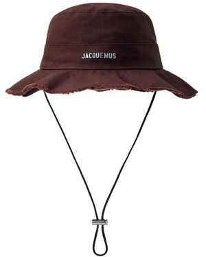 Jacquemus Le Bob Artichaut Hut - Braun