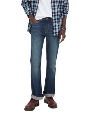 Levi's 527 Slim Bootcut Jeans - Blau
