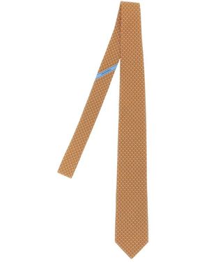Ferragamo Ties - Blanco