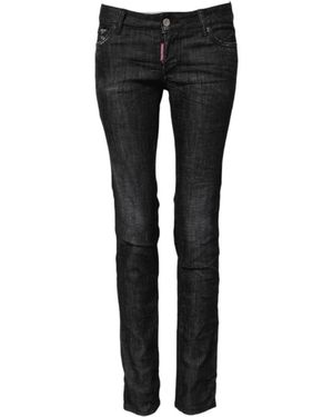 DSquared² Skinny Fit Jeans - Black