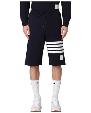 Thom Browne Long Shorts - Blu