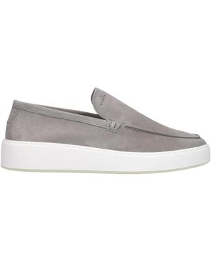 Nubikk Graue Wildleder Slip-Ons Jiro Mio