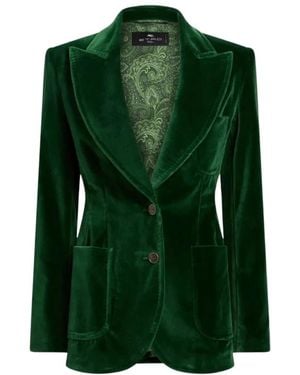 Etro Blazers - Verde