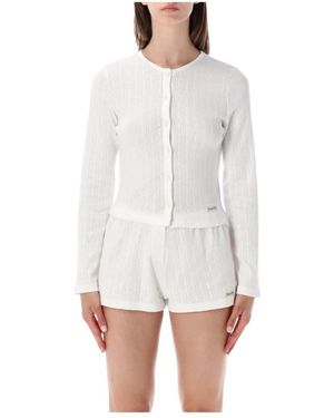 Sporty & Rich Cardigans - White