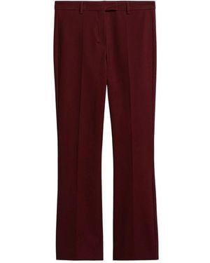 Max Mara Ausgestellte polyesterhose - Rot