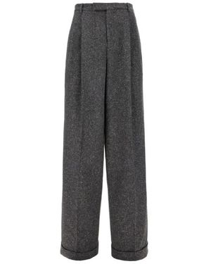 Valentino Garavani Wide Trousers - Grey