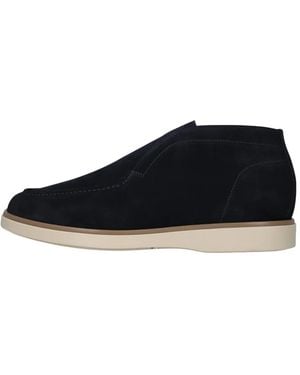 GIORGIO Schoenen ,Blauw ,Leer 56415 Enkellaarsjes