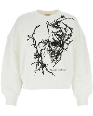 McQueen Sweatshirts - White