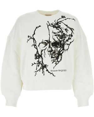 McQueen Sweatshirts - White