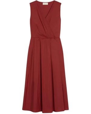 iBlues Midi Dresses - Red